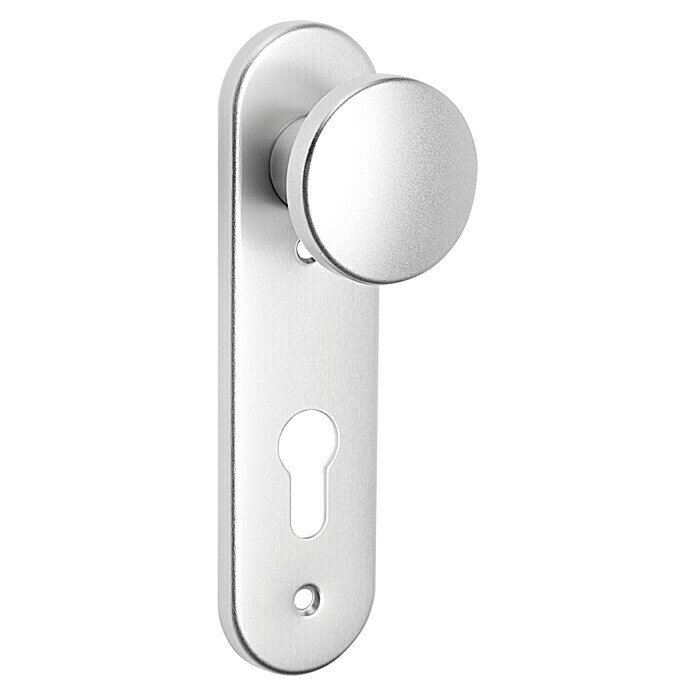 Portaferm Korbbogen-Knopfkurzschild (Silber)