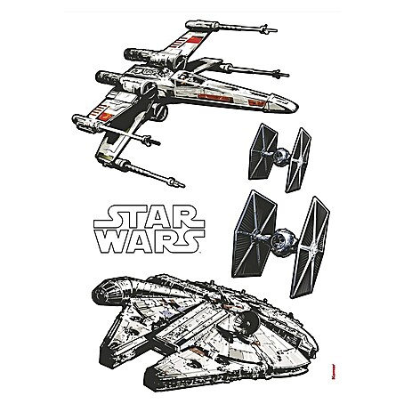 Komar Star Wars Wandtattoo Spaceship (70 x 100 cm)