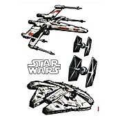 Komar Star Wars Wandtattoo (Spaceship, 70 x 100 cm)