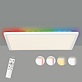 Brilliant LED-Deckenleuchte Tanida (22 W, L x B x H: 42 x 42 x 2,6 cm, Weiß, Kaltweiß)