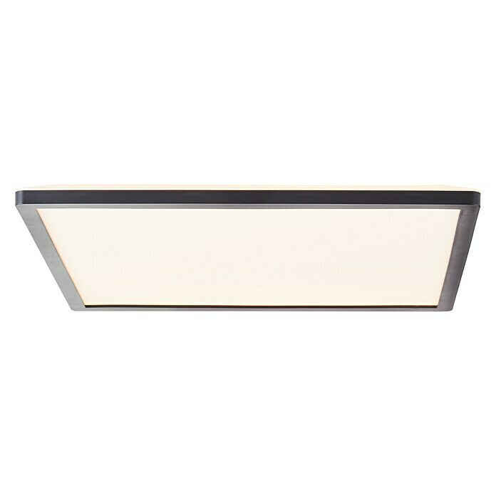 Brilliant LED-Deckenleuchte Tanida (24 W, L x B x H: 42 x 42 x 2,6 cm, Schwarz, Kaltweiß) | BAUHAUS