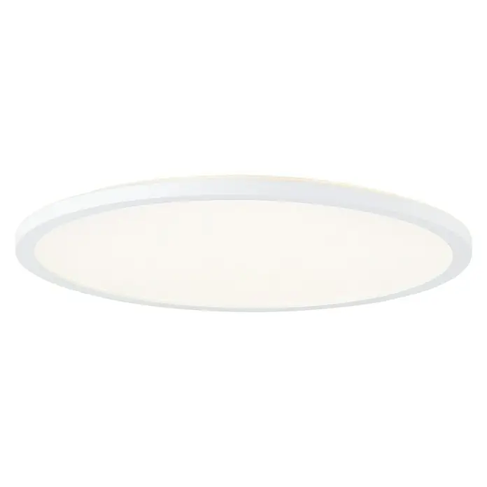 Brilliant LED-Deckenleuchte rund Tanida - 24 W, Ø x H: 42 x 2,5 cm, Weiß, Neutralweiß - Elegante, runde LED-Deckenleuchte in Weiß, die modernes Design und energieeffiziente Beleuchtung für jeden Raum vereint.