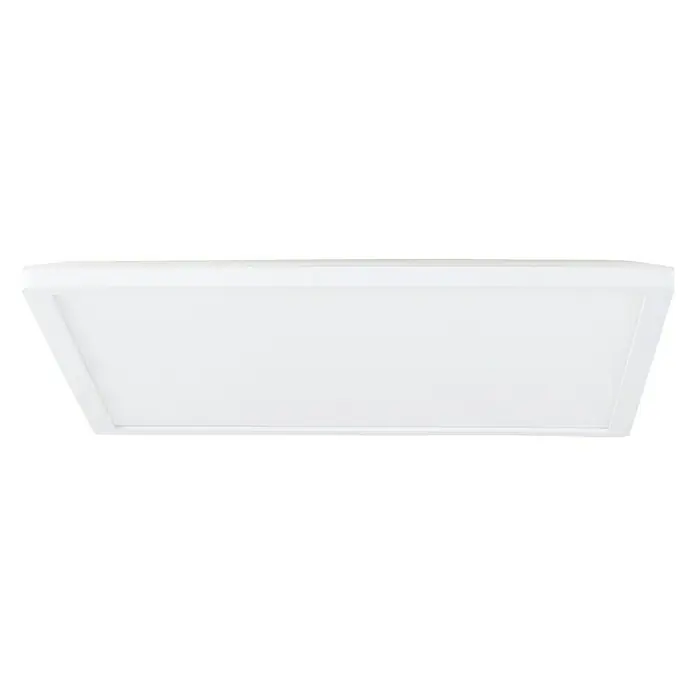 Brilliant LED-Deckenleuchte Tanida - 24 W, L x B x H: 42 x 42 x 2,6 cm, Weiß, Mehrfarbig - Weiße LED-Deckenleuchte in rechteckiger Form für eine helle und moderne Beleuchtung im Raum. Energiesparend und langlebig.
