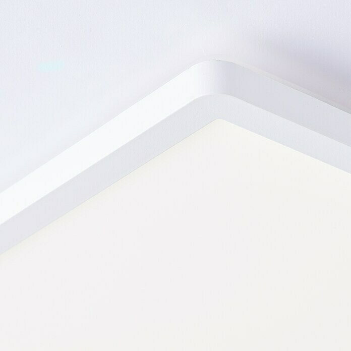 Brilliant LED-Deckenleuchte Tanida (18 W, L x B x H: 29,3 x 29,3 x 2,6 cm, Weiß, Neutralweiß, Eckig) | BAUHAUS