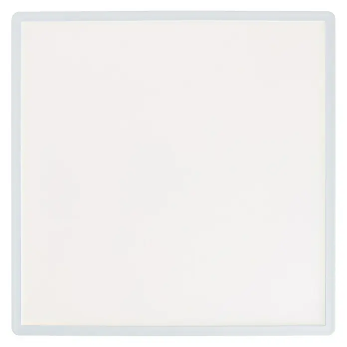 Brilliant LED-Deckenleuchte Tanida - 23 W, L x B x H: 42 x 42 x 2,6 cm, Weiß, RGBW, Eckig - Quadratische LED-Deckenleuchte mit weißem Rahmen und neutraler Farbtemperatur, ideal für Büros und Wohnräume.