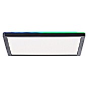 Brilliant LED-Deckenleuchte Tanida (20 W, L x B x H: 29,5 x 29,5 x 2,6 cm, Schwarz, Kaltweiß) | BAUHAUS