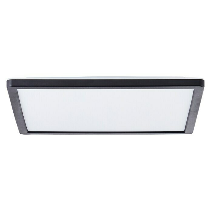 Brilliant LED-Deckenleuchte Tanida (20 W, L x B x H: 29,5 x 29,5 x 2,6 cm, Schwarz, Kaltweiß) | BAUHAUS