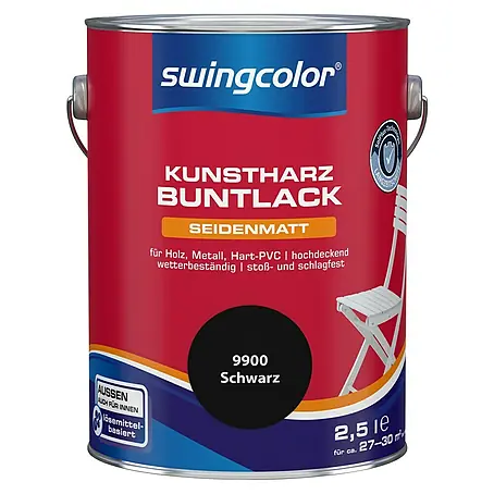 swingcolor  Buntlack Kunstharz für Außen