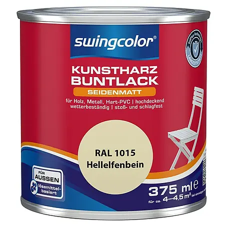 swingcolor  Buntlack Kunstharz für Außen