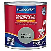 swingcolor Buntlack (Silbergrau, 375 ml, Seidenmatt)