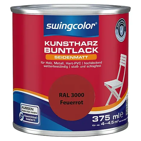 swingcolor  Buntlack Kunstharz für Außen