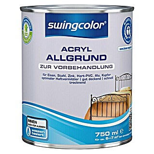 swingcolor Allgrund Acryl (Grau, 750 ml)