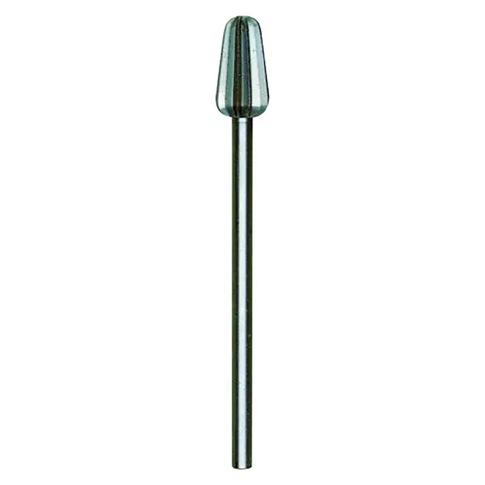Proxxon Fräser No 28723 - Durchmesser Kopf: 6 mm, 2 Stk. - Bild einer Nagelfräser-Bit, ideal für Nageldesign und Maniküre. Das hochwertige Werkzeug ermöglicht präzises Arbeiten an den Nägeln.