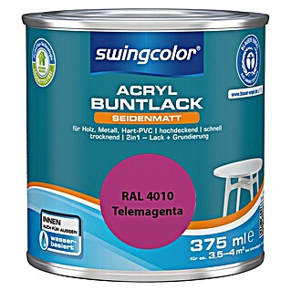 swingcolor Buntlack Acryl (Telemagenta, 375 ml, Seidenmatt)