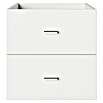 Phönix Fortuna Container (L x B x H: 33,4 x 34,1 x 34,1 cm, Weiß, Anzahl Schubladen: 2 Stk., Passend für: Phönix Regale Fortuna) | BAUHAUS