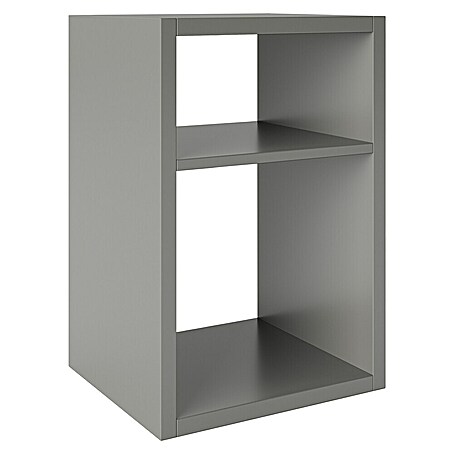Phönix Fortuna Beistelltisch (L x B x H: 34 x 58 x 39,2 cm, Grau, Ohne Einsatz)
