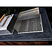 oneQ Grill-Schutzhülle mit Windschutz und Warmhalterost (Passend für: oneQ Holzkohlegrill Glow / oneQ Gasgrill Flame) | BAUHAUS