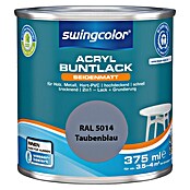 swingcolor Buntlack Acryl (Taubenblau, 375 ml, Seidenmatt)