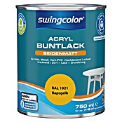 swingcolor Buntlack Acryl (Rapsgelb, 750 ml, Seidenmatt)