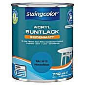 swingcolor Buntlack Acryl (Himmelblau, 750 ml, Seidenmatt)