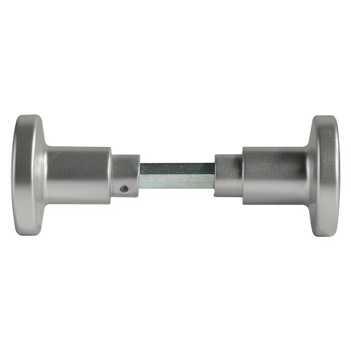 Portaferm Pomo giratorio (Pasador cuadrado: 8 mm, Plateado, Acero inoxidable) | BAUHAUS