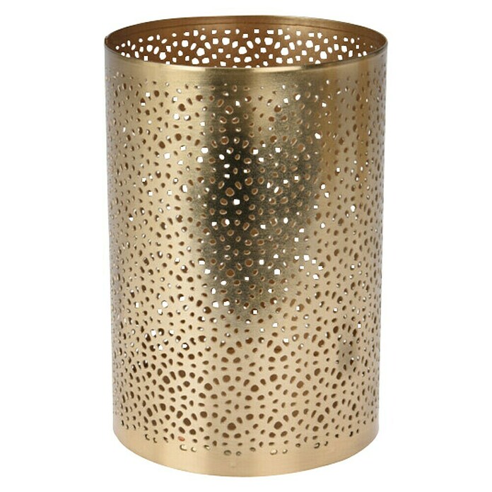 Theelichthouder (15 cm, Goud, Metaal) | BAUHAUS