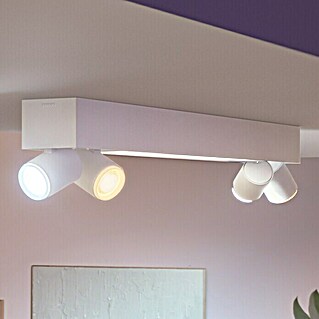 Philips Hue LED-Deckenstrahler Centris (40 W, L x B x H: 99 x 8,5 x 12,8 cm, Weiß, Mehrfarbig)