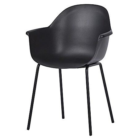 Envy Gartensessel My (Metall/Kunststoff, Black/Black, B x T x H: 56 x 56 x 84 cm)