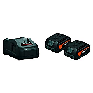 Fein AMPShare 18V Akku & Ladegerät STARTER-SET GBA18V 5.0AH AS (18 V, 2 Akkus, 5 Ah)