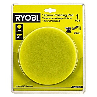 Ryobi Polierpad Light (Durchmesser: 125 mm, Gelb)