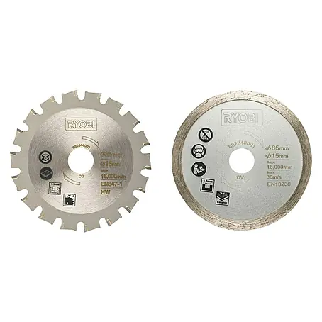 Ryobi  Kreissägeblatt-Set RAKMMS02K