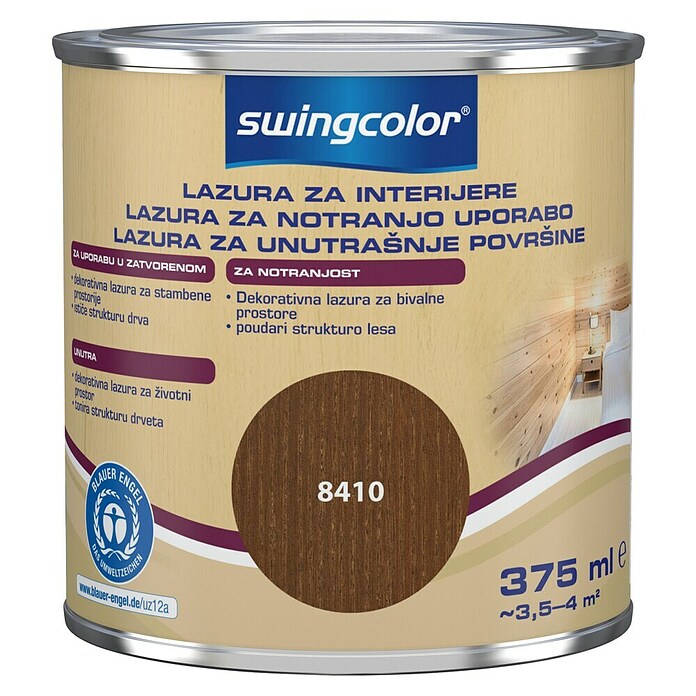 swingcolor Lazura za drvo  (Orah, 375 ml) | BAUHAUS