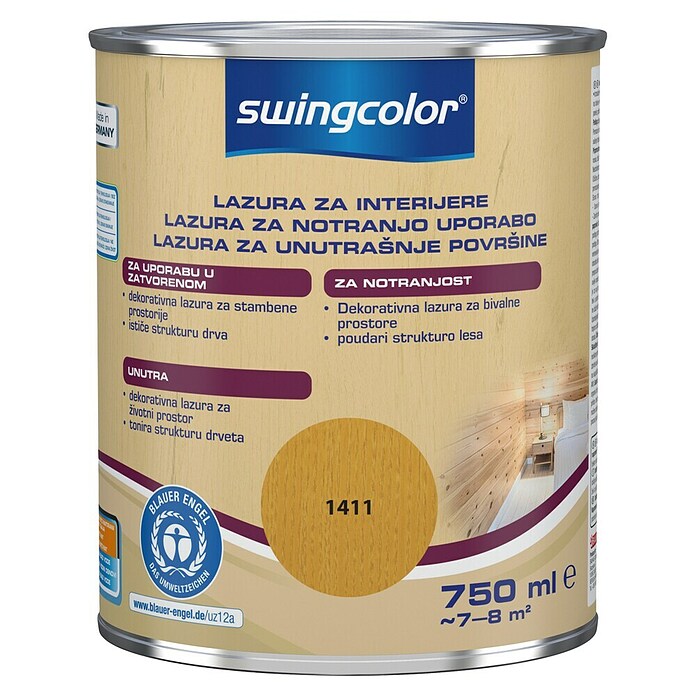 swingcolor Lazura za drvo u unutarnjim prostorijama  (Bor, 750 ml) | BAUHAUS