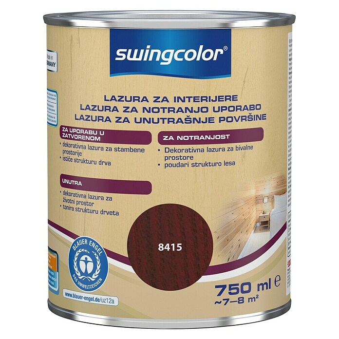 swingcolor Lazura za drvo  (Palisandrovina, 750 ml) | BAUHAUS