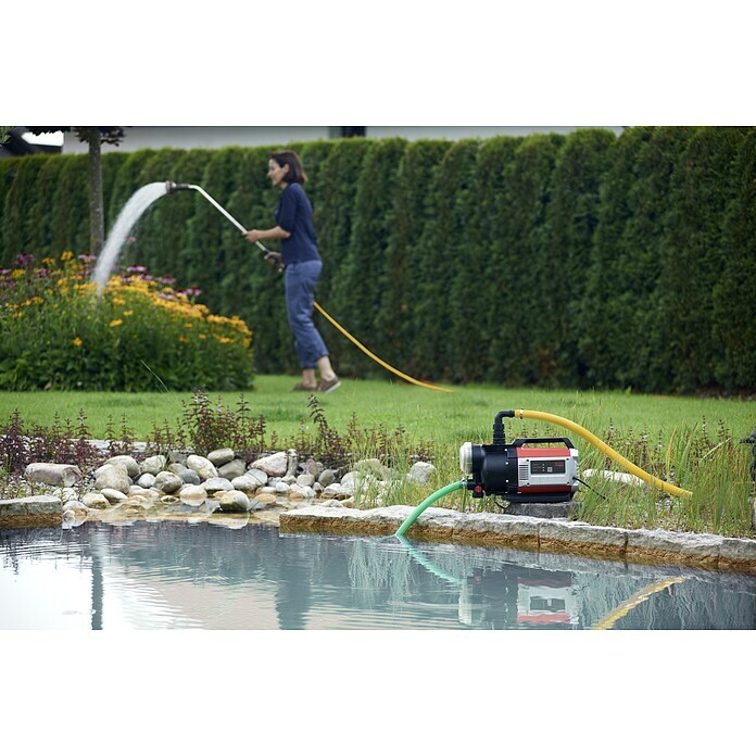 AL-KO Premium Gartenpumpe Jet 6000-51.400 W, Max. Fördermenge: 6.000 l/h Use Shot