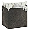 Zeller Present Filzkorb (L x B x H: 36 x 28 x 36 cm, Anthrazit) | BAUHAUS