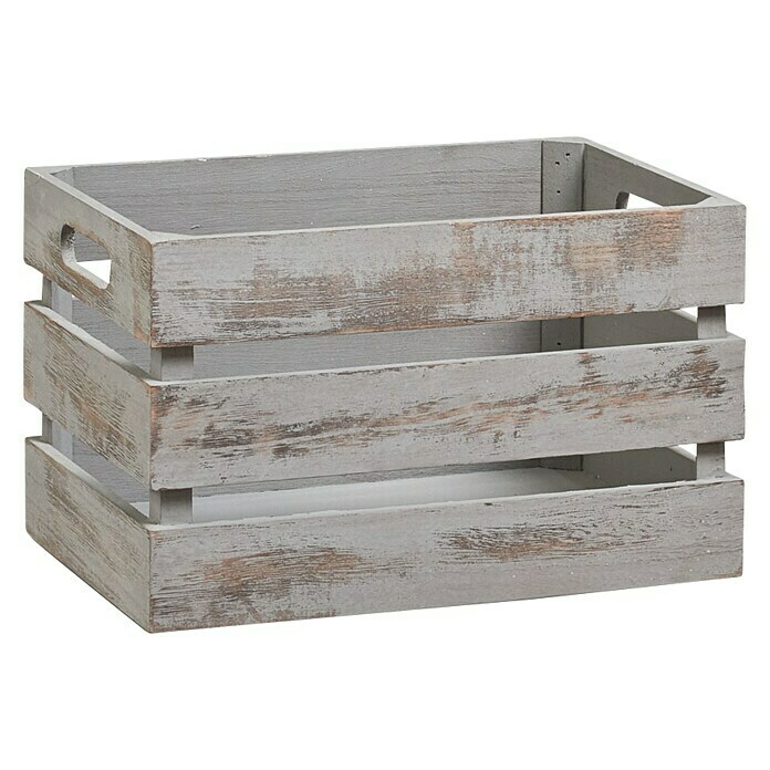 Zeller Present Drvena kutija (31 x 21 x 18,7 cm, Siva)
