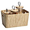 Zeller Present Aufbewahrungsbox (L x B x H: 34,2 x 24,5 x 18 cm, Pappe, Braun) | BAUHAUS