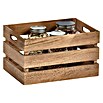 Zeller Present Holzkiste (35 x 25 x 20 cm, Braun)