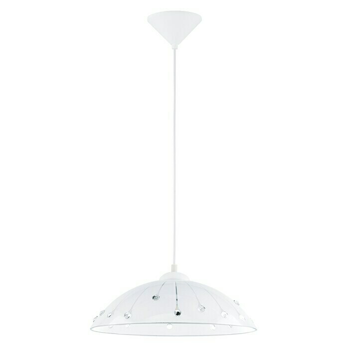 Eglo Vetro Viseća svjetiljka (Boja: Bijelo, Ø x V: 35 x 110 cm, Ostakljeno: Satinirano)