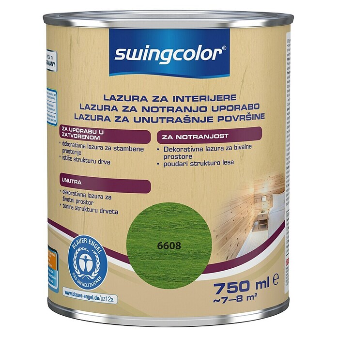 swingcolor Lazura za drvo  (Zelene boje, 750 ml) | BAUHAUS