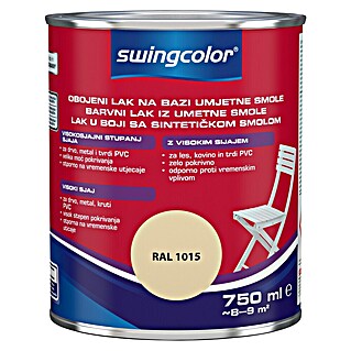 swingcolor Pisani lak (Slonokoščena, 750 ml, Visoki sijaj)