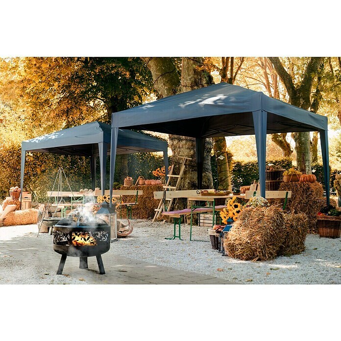 Outfit Carpa plegable Easy Up (An x Pr: 300 x 300 cm, Color del techo: Gris) | BAUHAUS