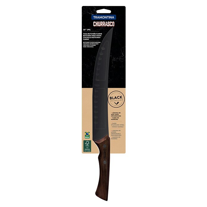 Tramontina Churrasco Fleischmesser Black (Länge: 38,5 cm) | BAUHAUS