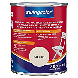 swingcolor Lak na bazi umjetne smole (Boja: Bež boje, 750 ml, Svilenkasti mat)