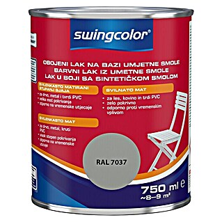 swingcolor Lak na bazi umjetne smole (Boja: Tamnosive boje)