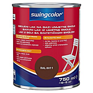 swingcolor Pisani lak (Barva: Oreh, 750 ml, Svileni mat)