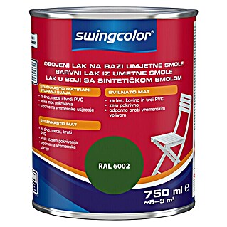 swingcolor Lak na bazi umjetne smole (Boja: Svijetlozelene boje)