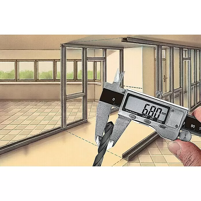 Laserliner Digitaler Messschieber MetricMaster Plus - Messbereich: 0 - 150 mm - Anwendungsbeispiel