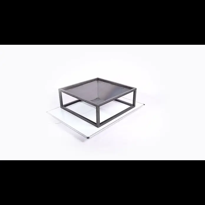 RedFire Feuerschale Tervo - L x B x H: 80 x 80 x 30 cm - RedFire Firepit Tervo 360 video